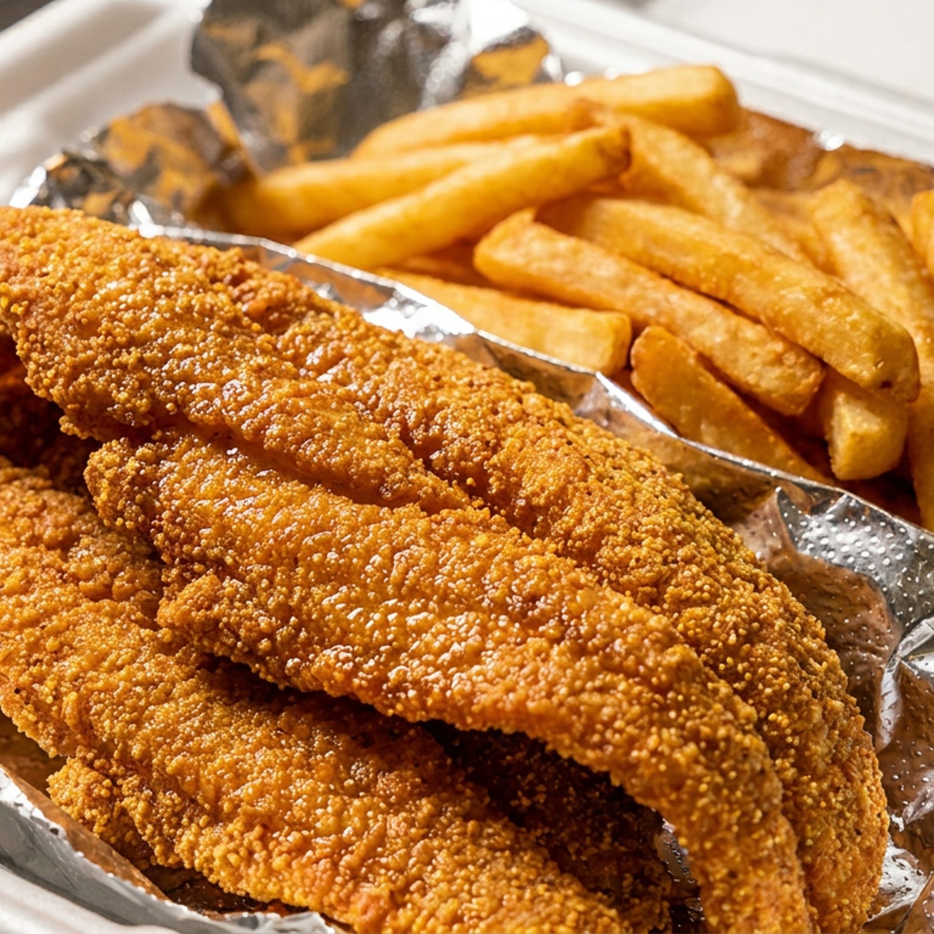 Fried catfish